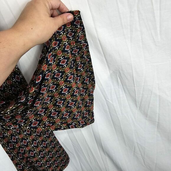 Show Me Your Mumu Women's Size Small Boho Bam Bam Bells Printed Black Multi - Picture 7 of 8